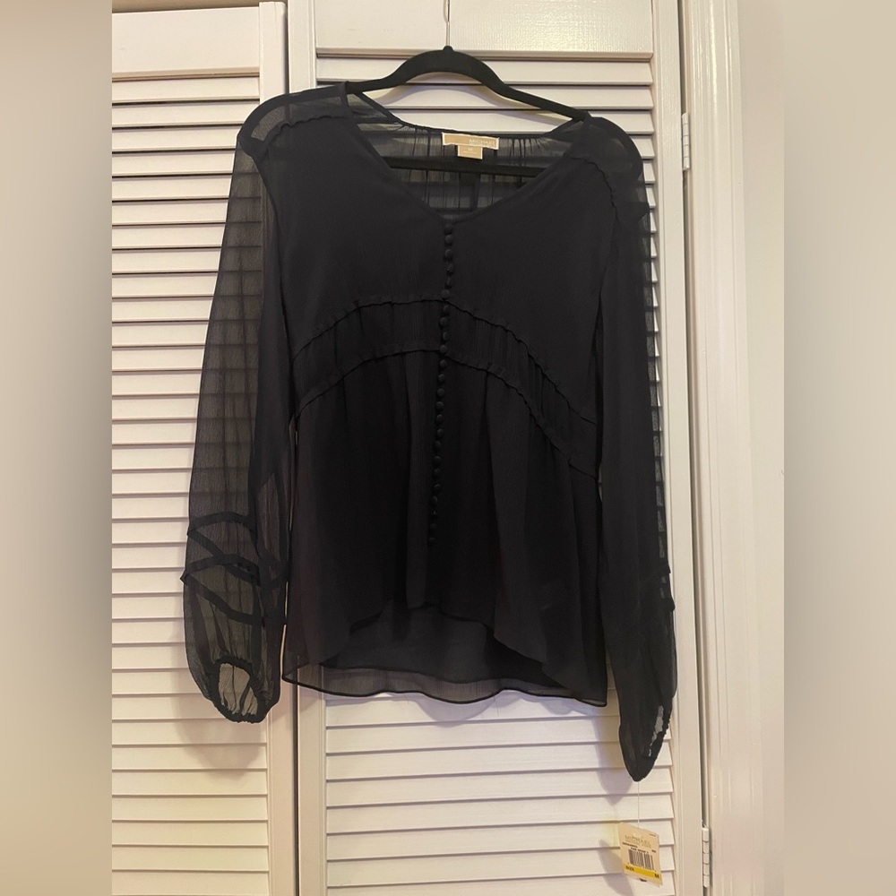 Brand New Michaels Kors Long Sleeve Shirt